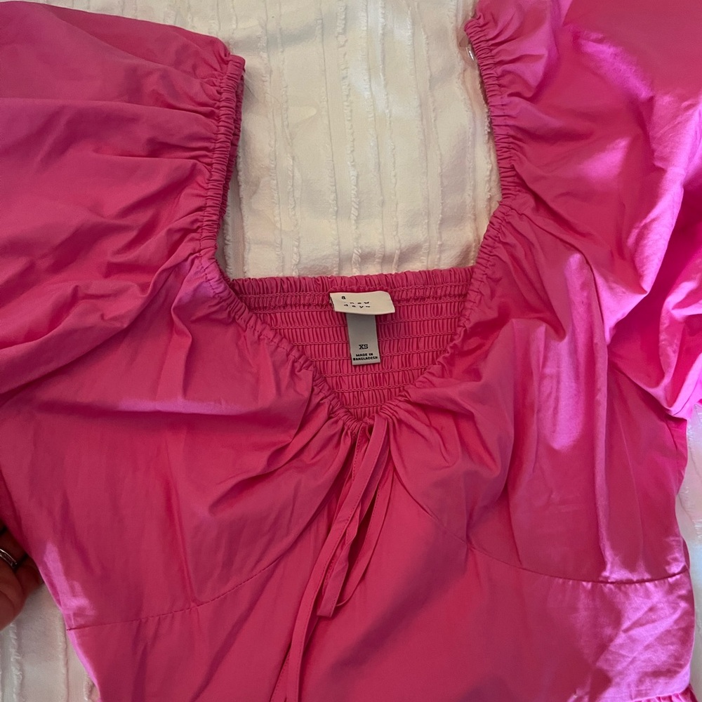 Puff Sleeve Dress - Picture 4 of 4
